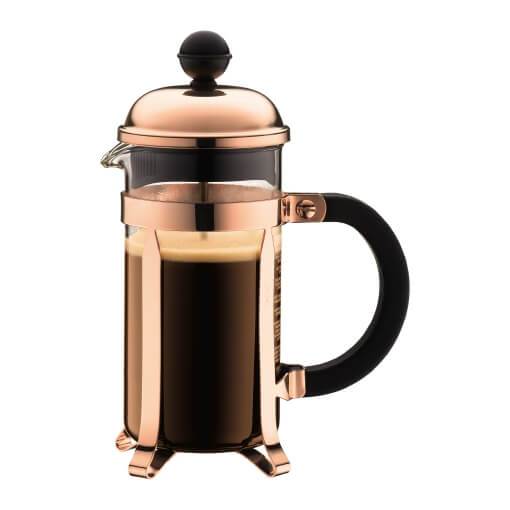 Bodum Chambord 3 Cup - Copper Press, simple, Bodum - Barista Warehouse