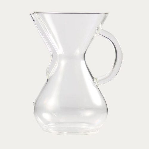 Chemex 6 cup, Glass Handle, 900ml, simple, Chemex - Barista Warehouse